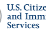 A green background with blue text that says u. S. Cities and immigration services